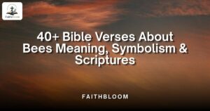 Bible Verses About Bees