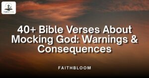 Bible Verses About Mocking God