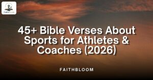 Bible Verses About Sports