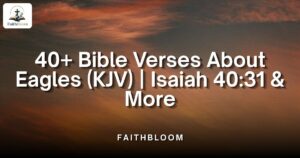 Bible Verses About Eagles